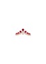 LC COLLECTION JEWELLERY 14K Rose Gold Diamond Ruby Ring — Size US 7