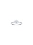 LC COLLECTION JEWELLERY 18K White Gold Diamond Ring — Size US 7