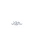 LC COLLECTION JEWELLERY 18K White Gold Diamond Ring — Size US 7