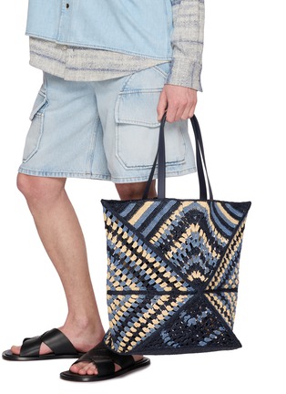 Figure View - Click To Enlarge - LOEWE - Extra Large Puzzle Fold Tote Bag