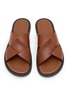 Detail View - Click To Enlarge - LOEWE - Stitched Leather Sandals