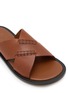 Detail View - Click To Enlarge - LOEWE - Stitched Leather Sandals