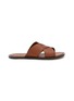 LOEWE Stitched Leather Sandals