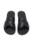 Detail View - Click To Enlarge - LOEWE - Stitched Leather Sandals