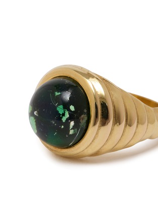 Detail View - Click To Enlarge - WILHELMINA GARCIA - Crystal Marbled Ring