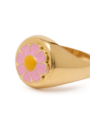 Detail View - Click To Enlarge - WILHELMINA GARCIA - X Casa Batllo Signet Ring