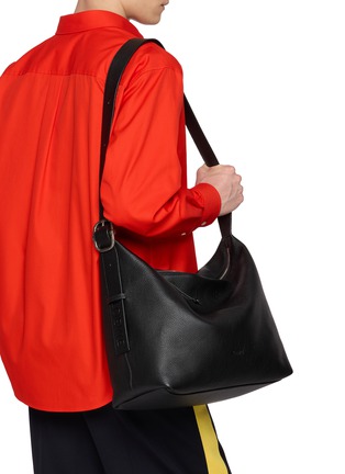 Figure View - Click To Enlarge - LOEWE - Large Loop Leather Hobo Bag