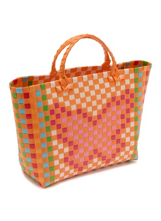 Detail View - Click To Enlarge - FARM RIO - Butterfly Woven Tote Bag