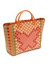 Detail View - Click To Enlarge - FARM RIO - Butterfly Woven Tote Bag