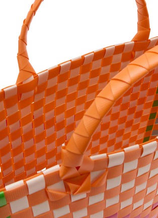 Detail View - Click To Enlarge - FARM RIO - Butterfly Woven Tote Bag