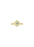 LC COLLECTION JEWELLERY 14K Gold Diamond Amethyst Ring — Size US 7