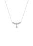 LC COLLECTION JEWELLERY 18K White Gold Diamond Necklace