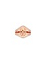 LC COLLECTION JEWELLERY 14K Rose Gold Diamond Garnet Morganite Ring — Size US 7