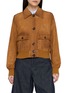 Main View - Click To Enlarge - VALSTAR - Valstarino Cropped Leather Jacket