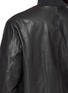  - VALSTAR - Single Breasted Leather Bomber Jacket