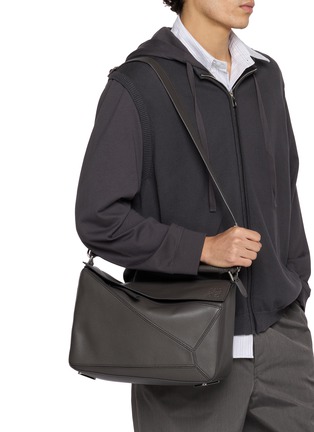 Front View - Click To Enlarge - LOEWE - Large Puzzle Leather Bag