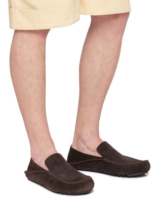 Figure View - Click To Enlarge - LOEWE - Rambla Driving Loafers