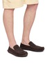 Figure View - Click To Enlarge - LOEWE - Rambla Driving Loafers