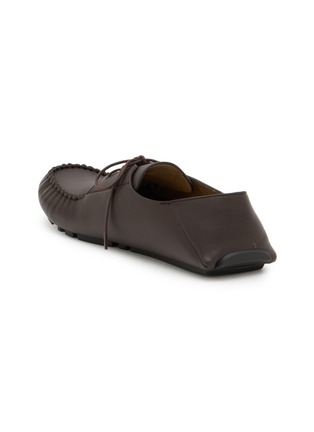  - LOEWE - Rambla Leather Boat Shoes