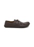 LOEWE Rambla Leather Boat Shoes