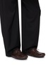 Figure View - Click To Enlarge - LOEWE - Rambla Leather Boat Shoes