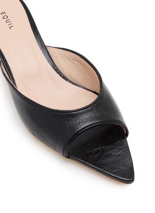 Detail View - Click To Enlarge - EQUIL - Open Toe Kitten Heels