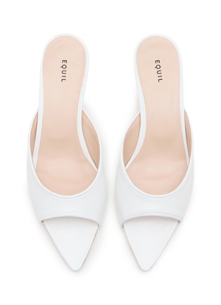 Detail View - Click To Enlarge - EQUIL - Open Toe Kitten Heels