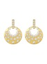LC COLLECTION JEWELLERY 18K Yellow Gold Diamond Drop Earrings