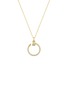 LC COLLECTION JEWELLERY 18K Gold Diamond Pendant Necklace