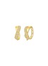 Detail View - Click To Enlarge - LC COLLECTION JEWELLERY - 18K Gold Diamond Earrings