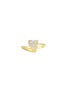 LC COLLECTION JEWELLERY 18K Gold Diamond Ring — US 7