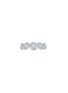 LC COLLECTION JEWELLERY 18K White Gold Diamond Ring — US 7