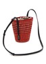 Detail View - Click To Enlarge - LOEWE x PAULA's IBIZA - Braid Pocket Bucket Crossbody Bag