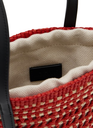 Detail View - Click To Enlarge - LOEWE x PAULA's IBIZA - Braid Pocket Bucket Crossbody Bag