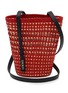LOEWE x PAULA's IBIZA Braid Pocket Bucket Crossbody Bag