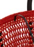 Detail View - Click To Enlarge - LOEWE x PAULA's IBIZA - Small Braid Palm Leather Basket Bag