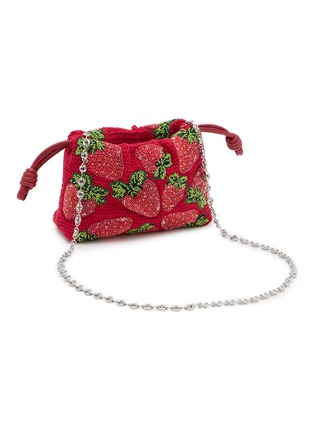 Detail View - Click To Enlarge - LOEWE x PAULA's IBIZA - Mini Flamenco Strawberry Bag