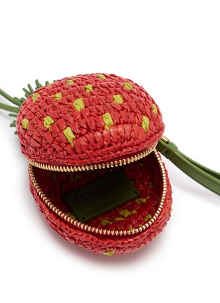 Detail View - Click To Enlarge - LOEWE x PAULA's IBIZA - Strawberry Coin Case