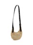 Detail View - Click To Enlarge - LOEWE - Mini Punch Hole Raffia Hobo Bag