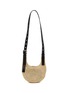 LOEWE Mini Punch Hole Raffia Hobo Bag