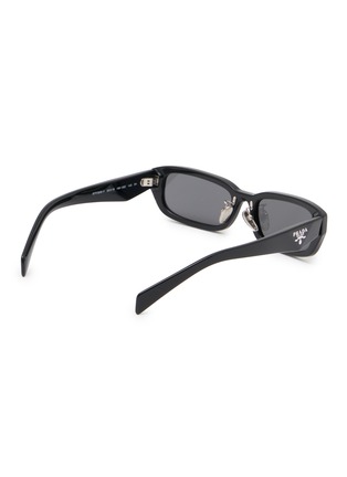 Figure View - Click To Enlarge - PRADA - Logo Rectangular Sunglasses