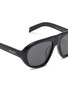 Detail View - Click To Enlarge - PRADA - Acetate Oval Sunglasses