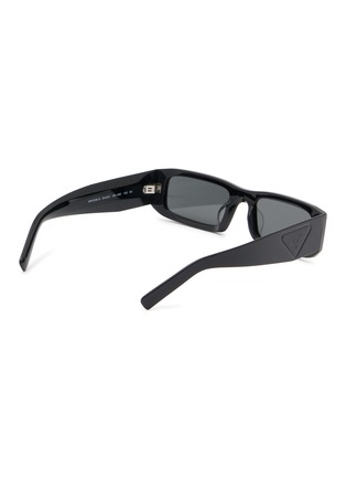 Figure View - Click To Enlarge - PRADA - Acetate Rectangle Sunglasses