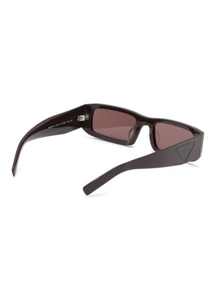 Figure View - Click To Enlarge - PRADA - Acetate Rectangle Sunglasses