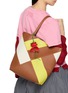 Figure View - Click To Enlarge - LOEWE - Strawberry Crochet Leather Charm