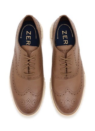 Detail View - Click To Enlarge - COLE HAAN - Zerogrand Remastered Wingtip Oxdord Men's Sneakers