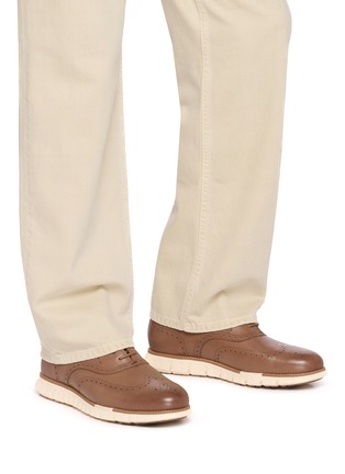 Figure View - Click To Enlarge - COLE HAAN - Zerogrand Remastered Wingtip Oxdord Men's Sneakers