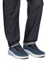 Figure View - Click To Enlarge - COLE HAAN - OriginalGrand NEOARC Quick-On Suede Oxford Shoes