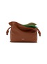 LOEWE Medium Layered Flamenco Leather Clutch Bag