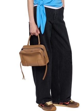 Front View - Click To Enlarge - LOEWE - Medium Amazona 180 Leather Handbag